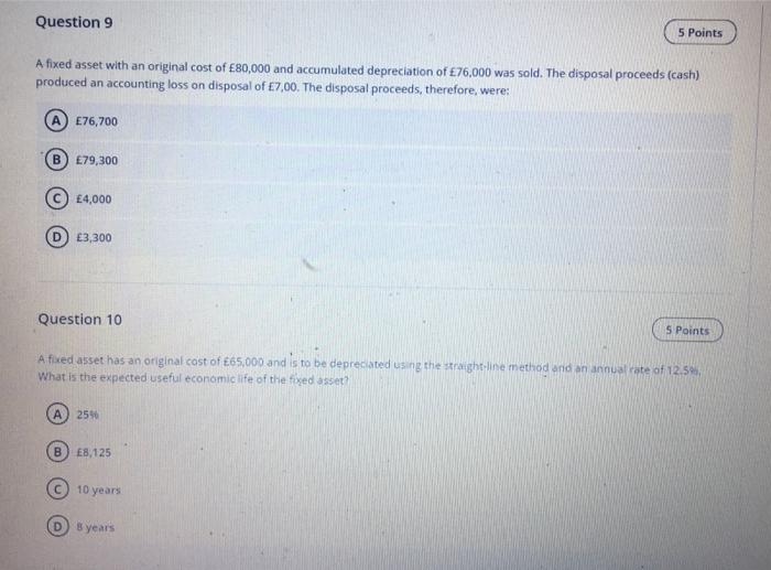 6 5 Points The opening balance on the cash account of Crater