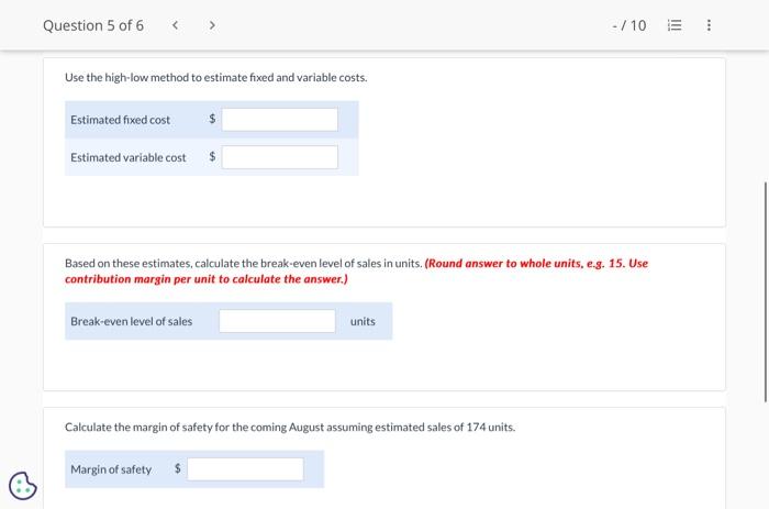 produces a high-end AV receiver that sells for $1,300. Total operating expenses