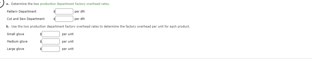 three sizes of sports gloves: small, medium, and large. A glove pattern