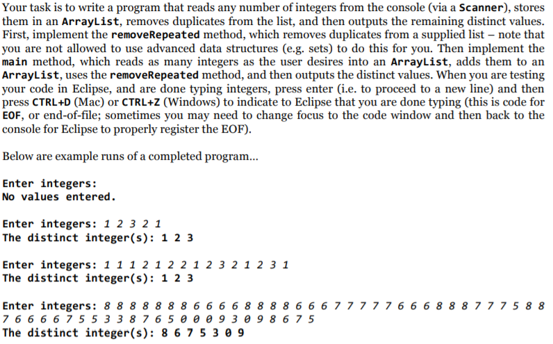  Here is the sceleton code: public class PA4c { /** *
