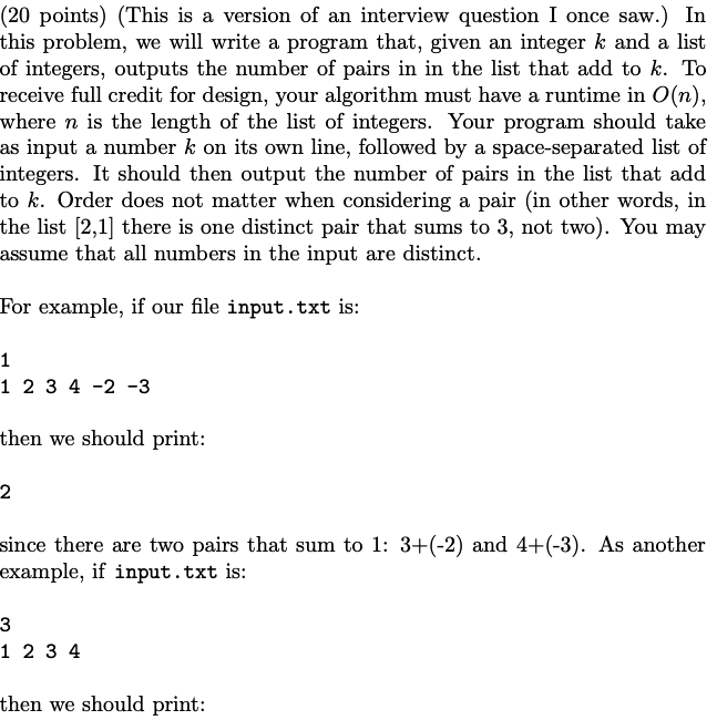  Starter Code: import java.util.Scanner; public class PairFinder { public static void