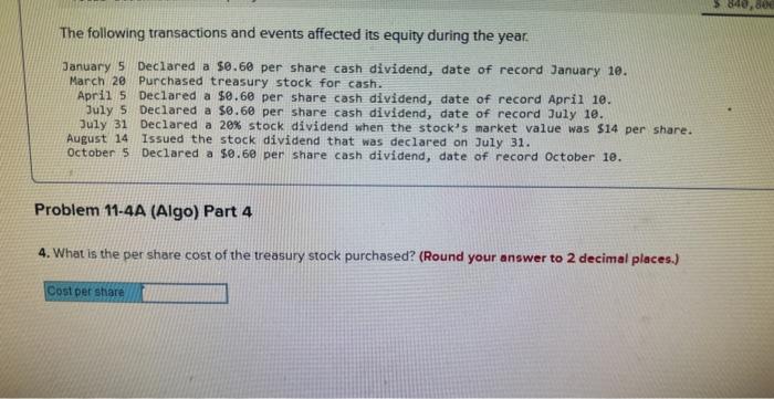 Declared a $0.60 per share cash dividend, date of record April 10.