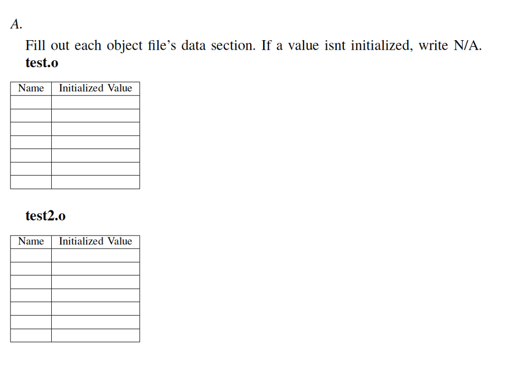 testVar section .text globl test2 globl test2Var section .text test: test2: ADRP