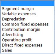 income statement is as follows: Advertising expense - Specific to each product.