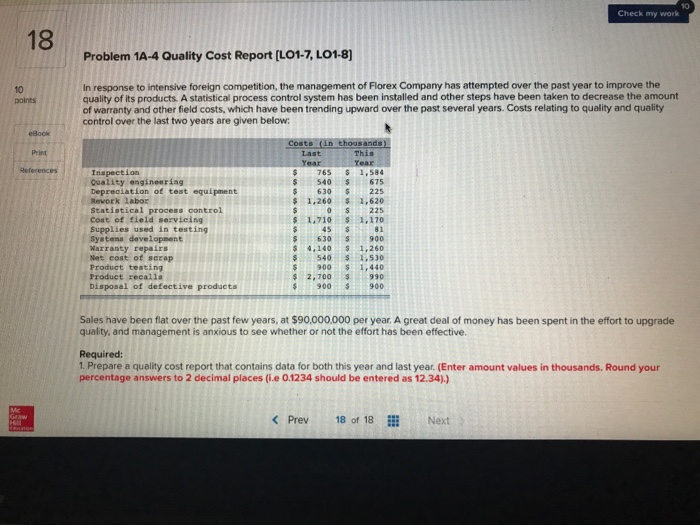  Please answer question fully. Please show work. Good luck 10 Check