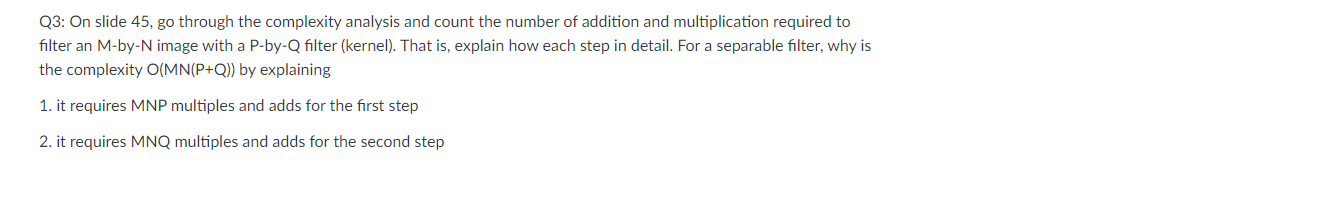 just answer this question, slide 45 is provided for reference, right click
