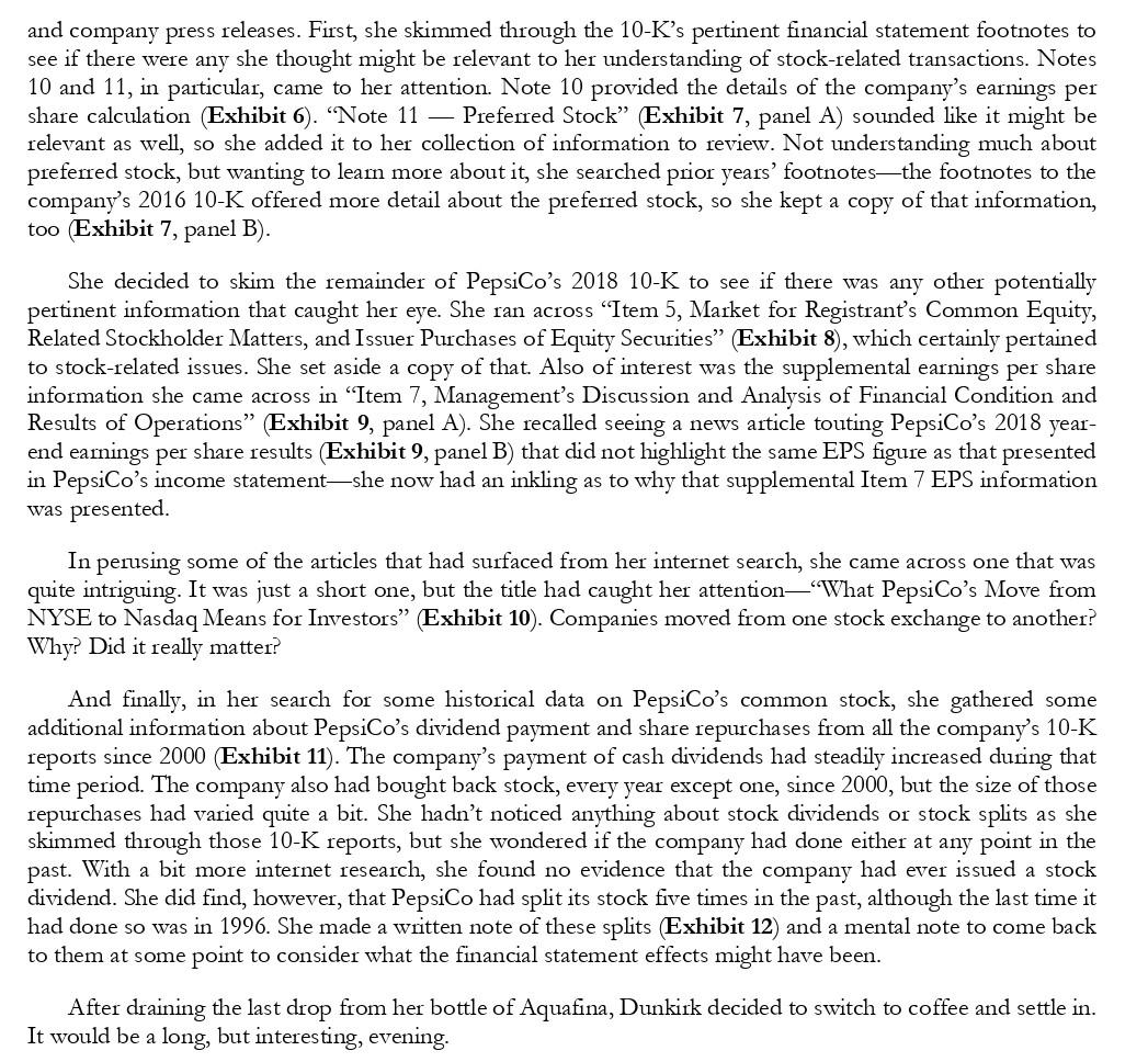 just finished her afternoon run, Joan Dunkirk opened a bottle of Aquafina