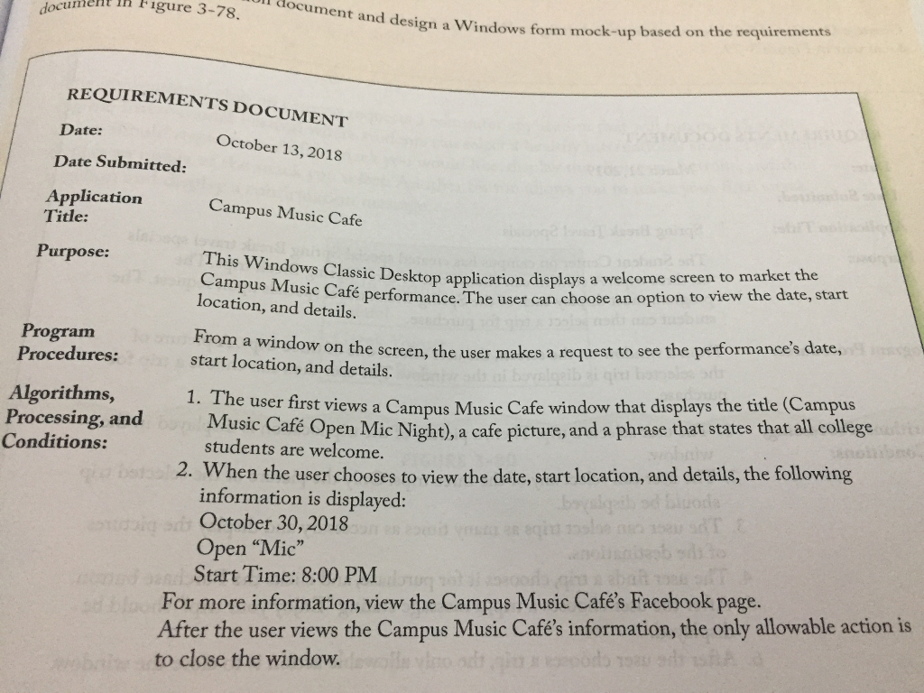 I'm working in the visual studio 2017 program and in chapter 3