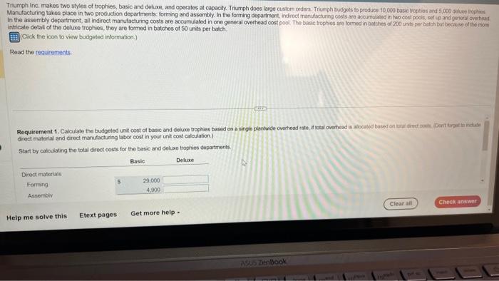 please help me solve this. tables that need to be filled is