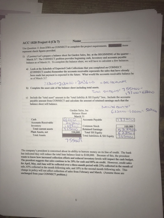 for inventory Selling & Administrative expenses Land purchases Dividends paid Total cash