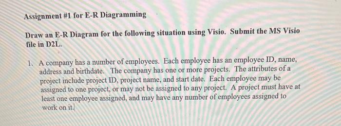 could you please help me to do this using Visio please Assignment