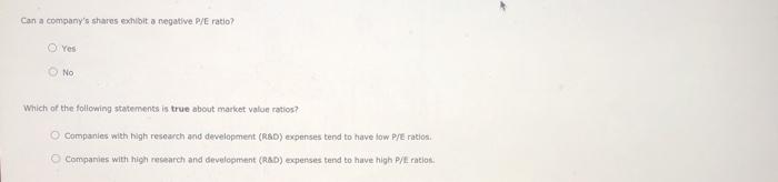 of a firm. However, another group of ratios, called market value ration