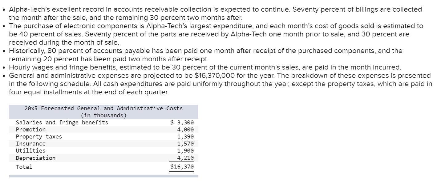 plans for 20x5. Carol Jones, the firm's marketing director, has completed the