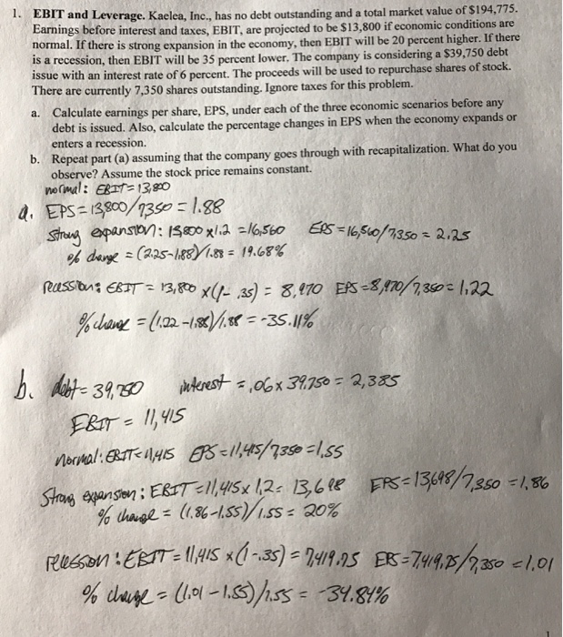Suppose the company in Problem l has a market-to-book ratio of 1.0.