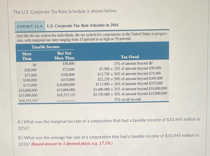 please show all work and answer both A and B The U.S.