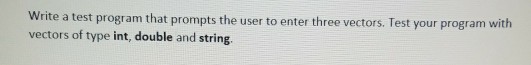 vector vi, v2, and v3 and determines if the vector v3 is
