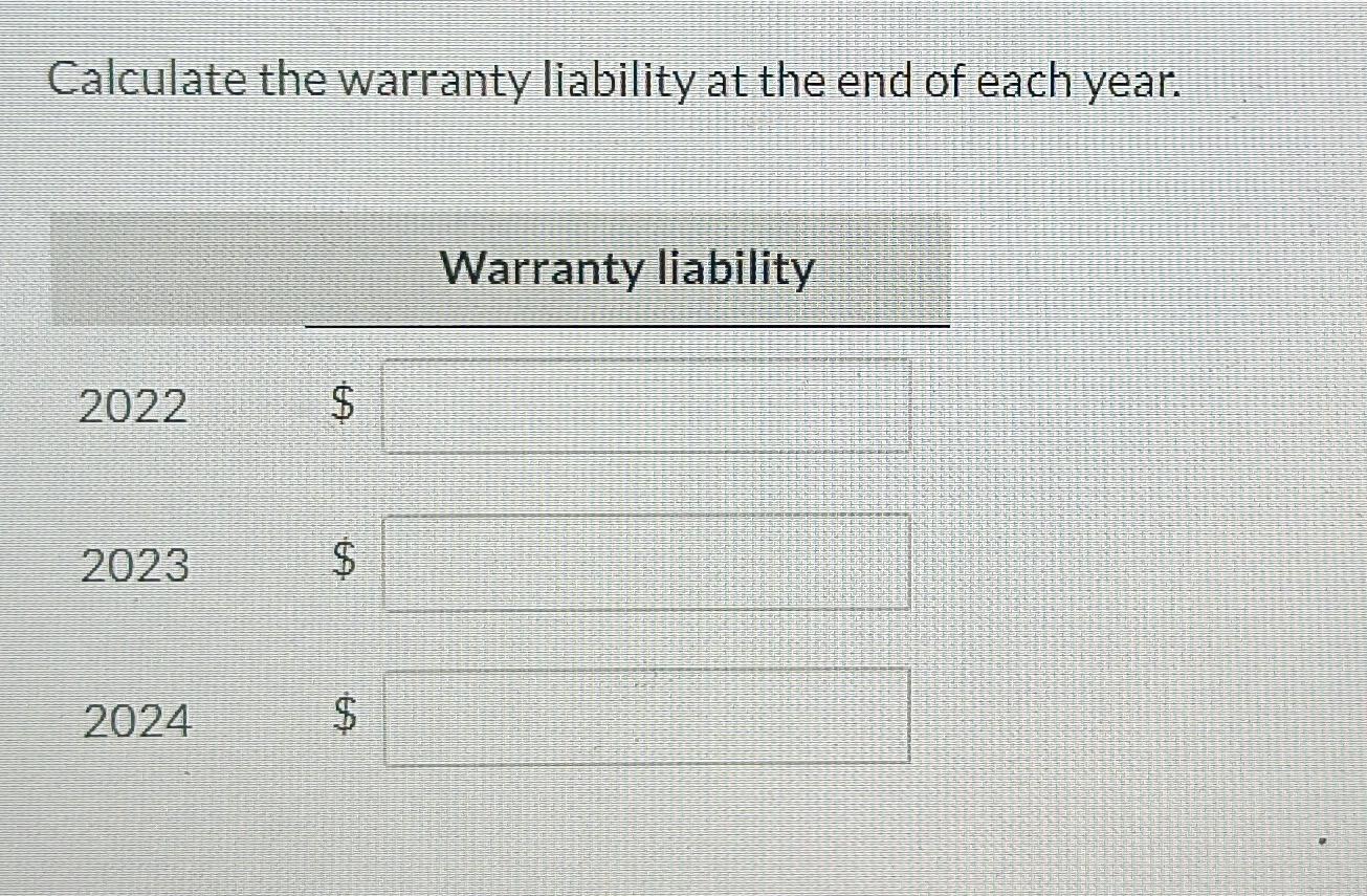 each, with a two-year parts and labour warranty. Based on prior experience,