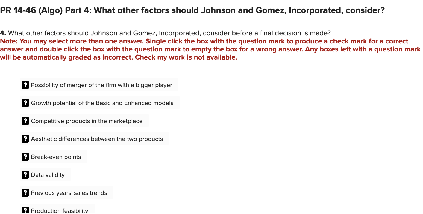 be advised to select the Enhanced model or Basic model. Complete this