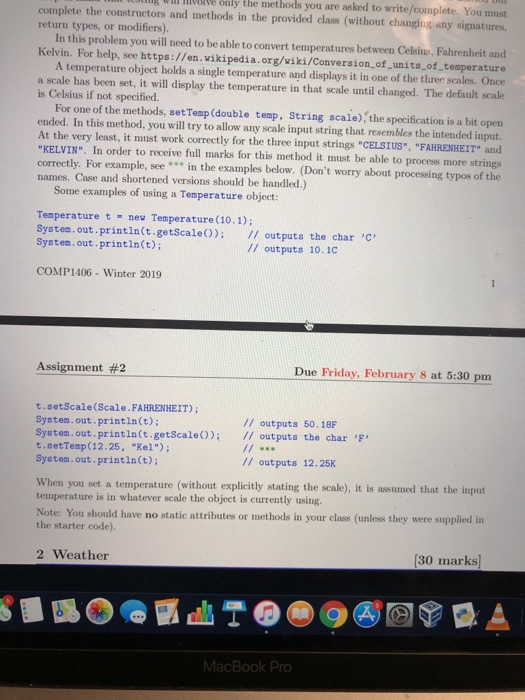 marks for style (hand marked by a TA) 45 marks for correctness