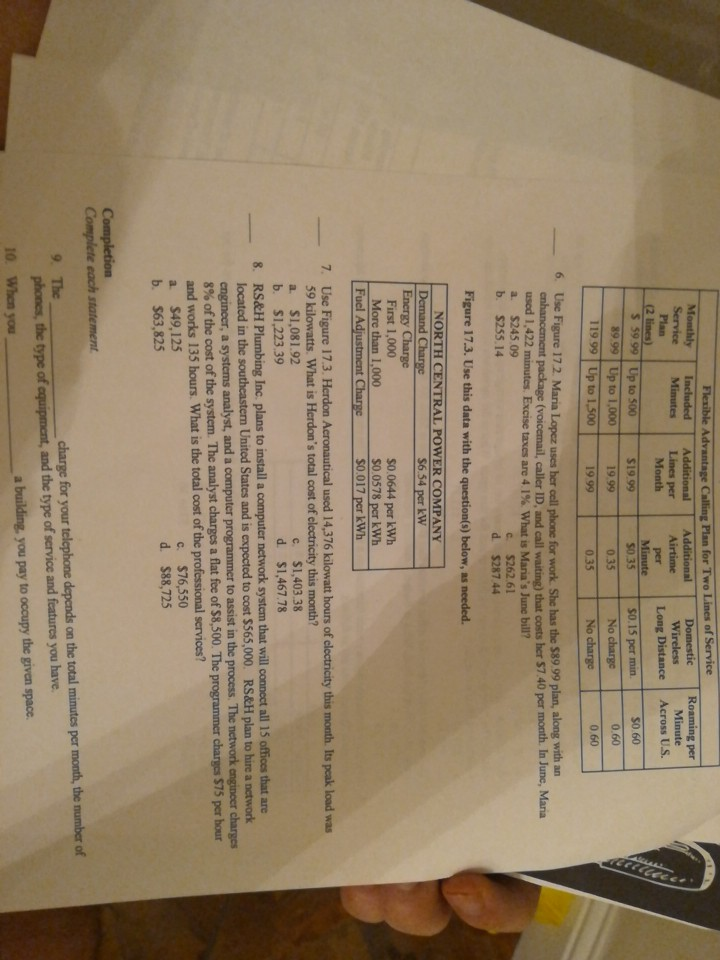Roaming per Minute Across US. Flexible Advantage Calling Plan for Two