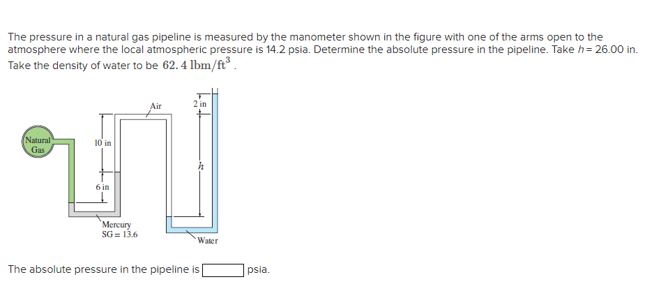  Will upvote if correct. Please explain estp by step The pressure