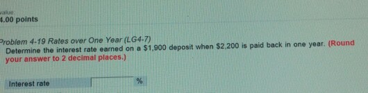 percent per year? (Do not round intermediate calculations and round your final