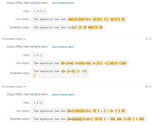 Can someone help me with this Quadratic Solver Java code. Here is