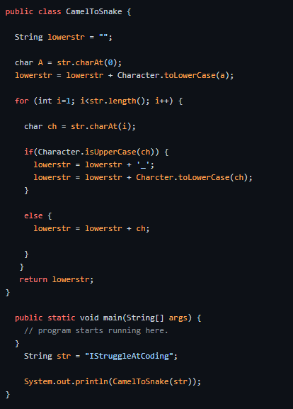 * (1) Accept a string such as "varTwo = 5 - theBestvar"
