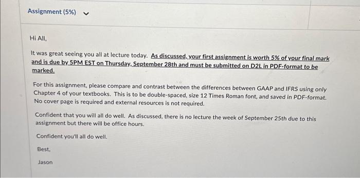 using chapter 4 of text book : Intermediate Accounting 13th Canadian Vol.1