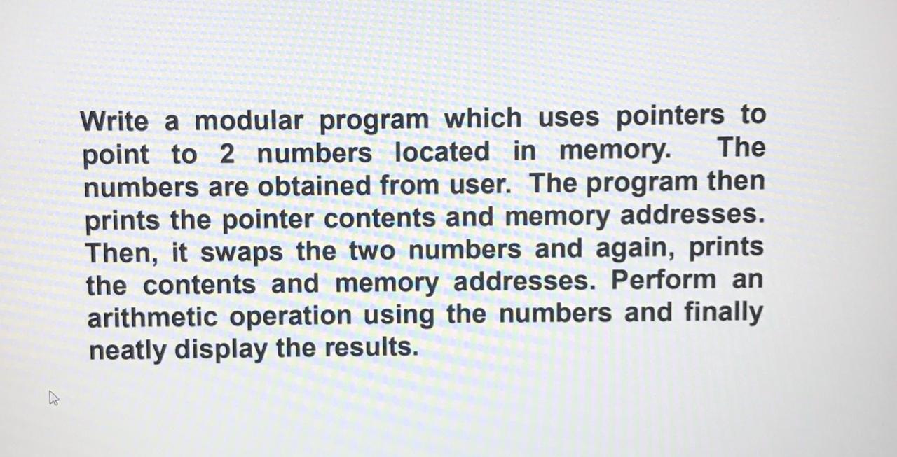 I need help with question in c++ languge , Write a modular