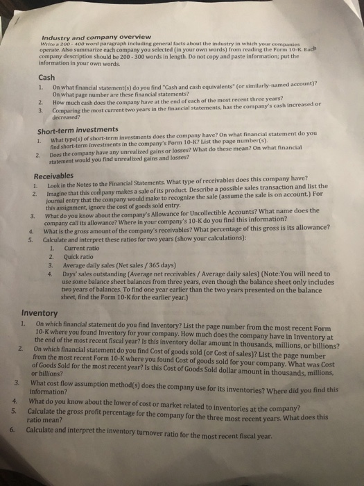  Amazon versus ebay Industry and company overview Write a 200 400