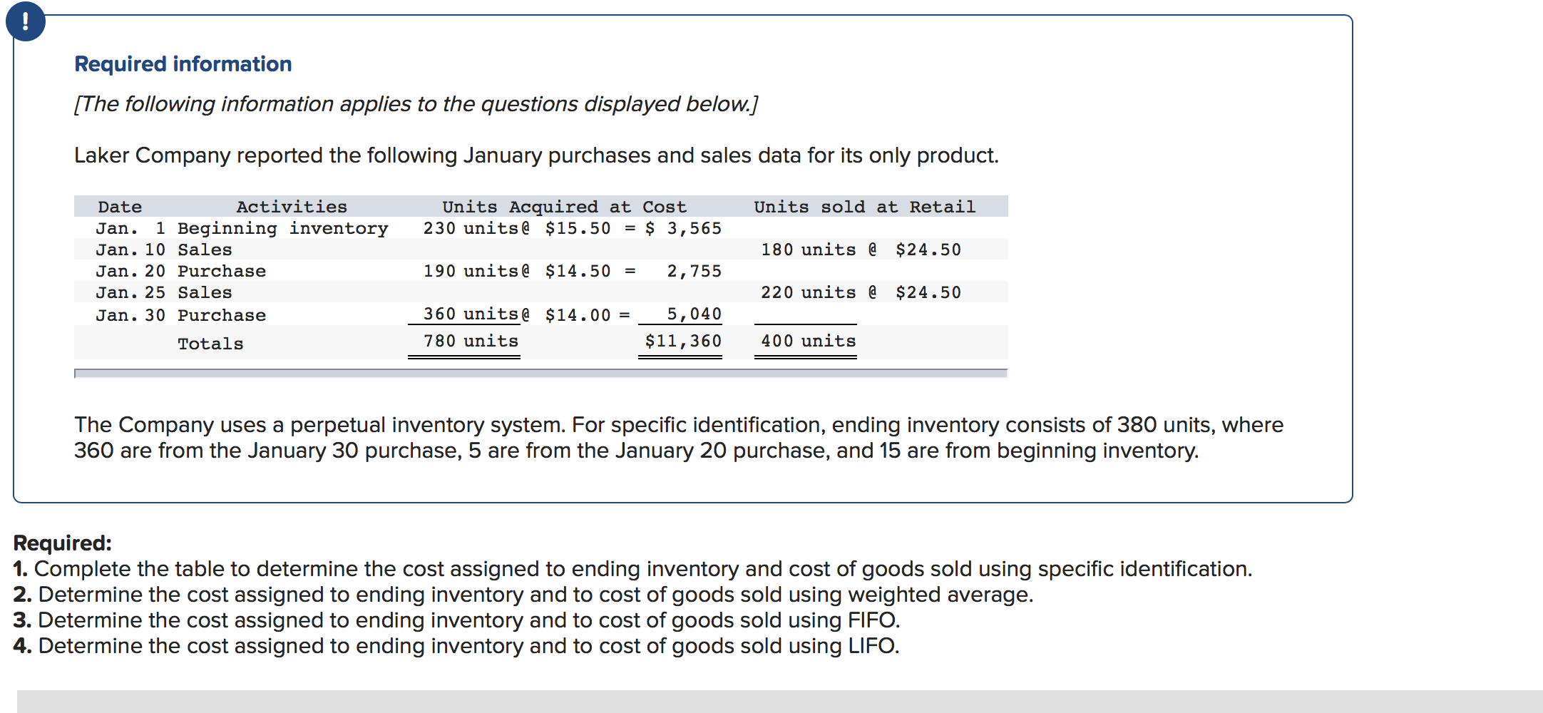 Need help finishing this problem. Please explain how you got the numbers.