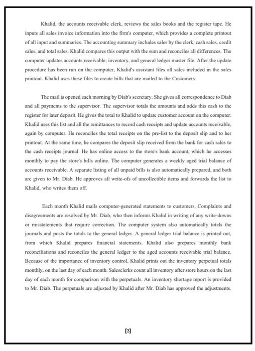 Panda Company, a retail store dealing in expensive linens and clothing has