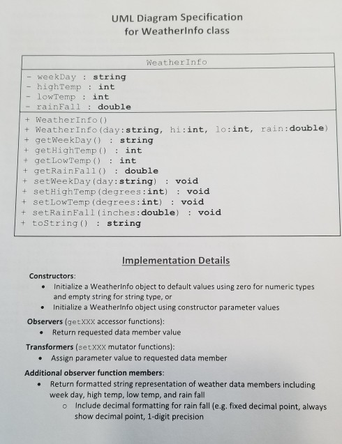 and implementation into different files, and how to use objects as array