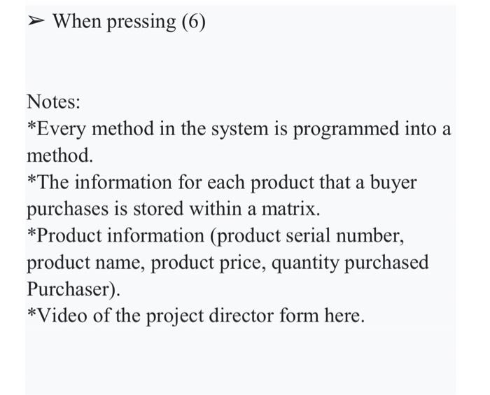 the products that the buyer has purchased. > Amending the exported goods
