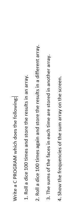  ITS C PROGRAM!!!!!!! Write a C PROGRAM which does the following: