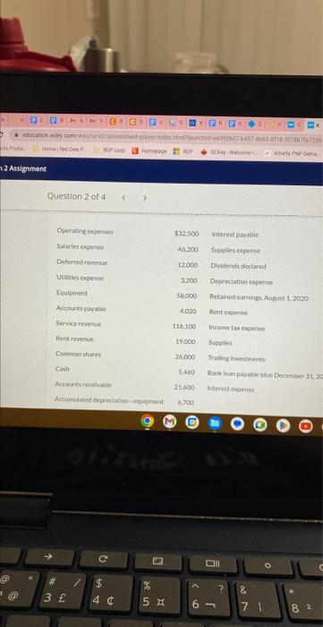  12 Assignment Question 2 of 4