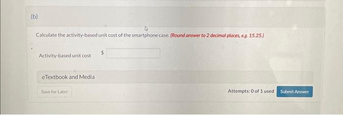 setting its budget. The company's production activities, budgeted activity costs, and cost
