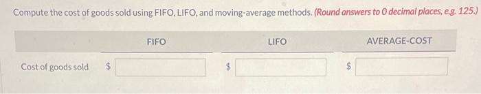 E2-D2 includes the following purchases. On June 1, Cullumber sold 20 units,