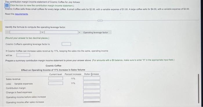 doltars. The margin of safety in dollars is Requirement 3 . Use