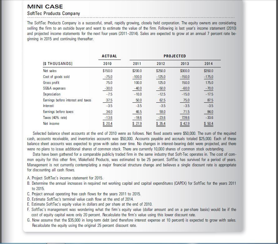  Part E as descriptive as possible. Thank you. The SoftTec Products