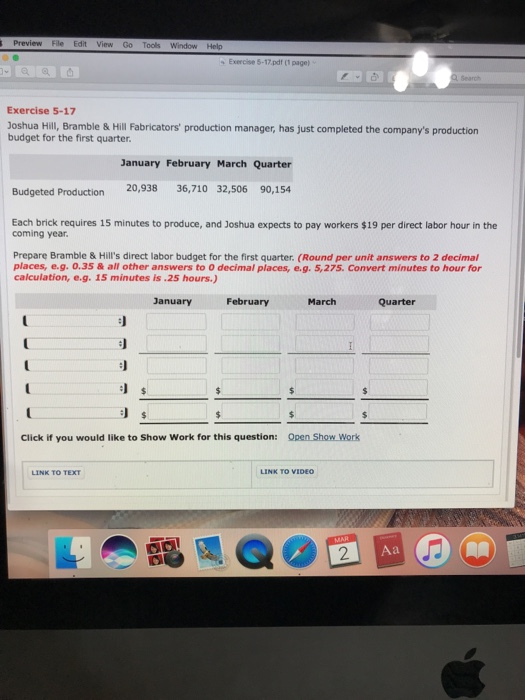  Preview Fle Edit View Go Tools Window Help Exercise 5-17 pdf