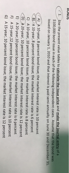 and 1b above, prepare the amortization schedules and make the entry to