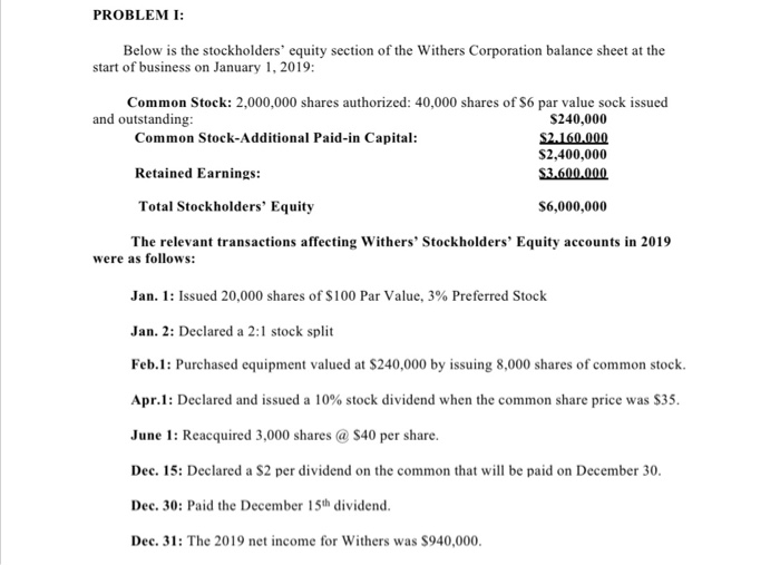  hello, the problem asks for making the necessary journal entries for