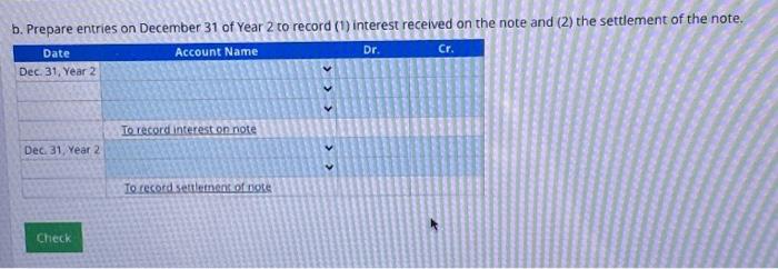 1 of Year 1, Jacobs Company sells land in return for a