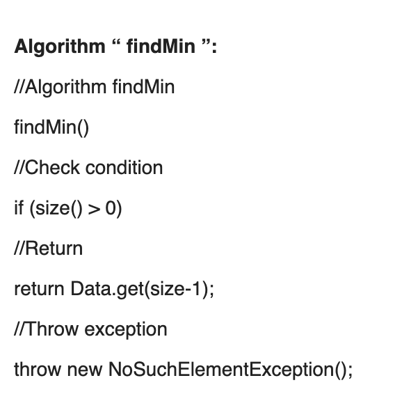 the largest item is first, the smallest is last), you can implement