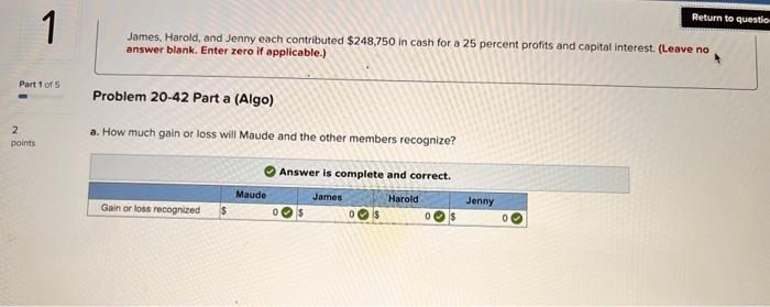 (Algo) [The following information applies to the questions displayed below.) When High
