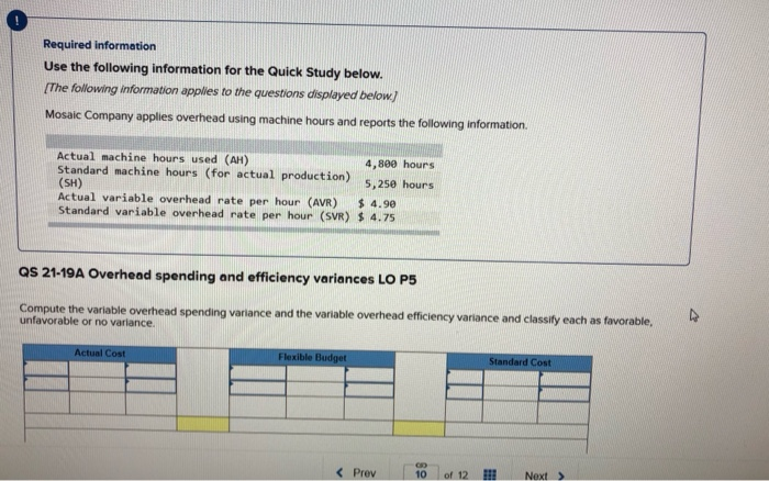 (The following information applies to the questions displayed below) Mosaic Company applies
