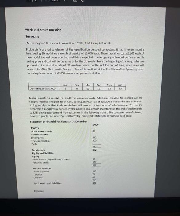 Please do this on UK format I DONT WANT EXEL SHEET Week