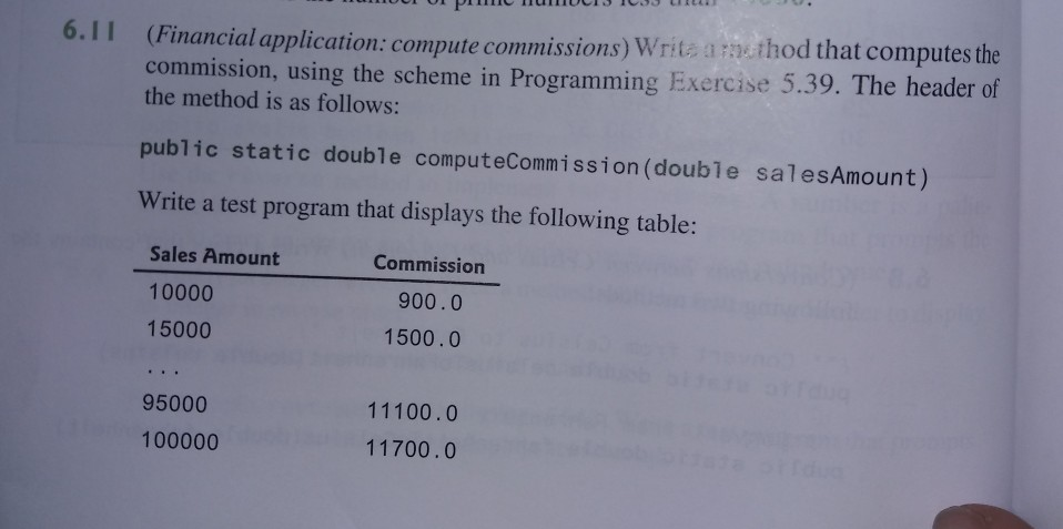 java DUL 01 P11C TUULISI LILLO 6.11 (Financial application: compute commissions)